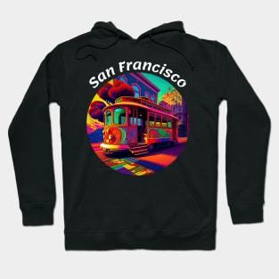 San Francisco Cable Car v3 Hoodie